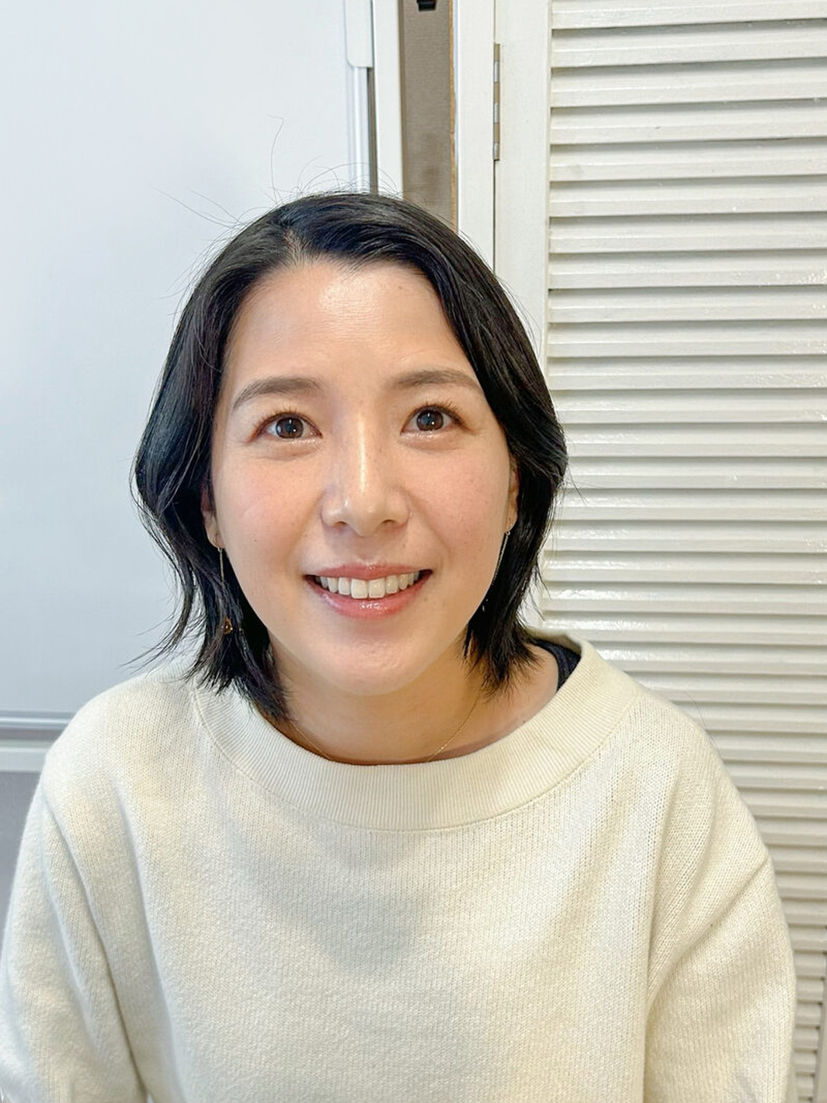 レッスン後の整ったメイクのアフター